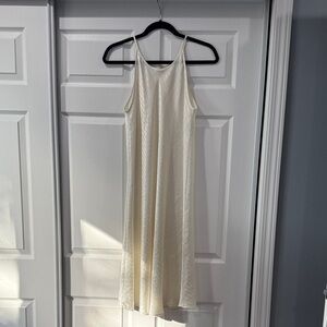 Vintage Josie Ivory Sleeveless Slip Dress